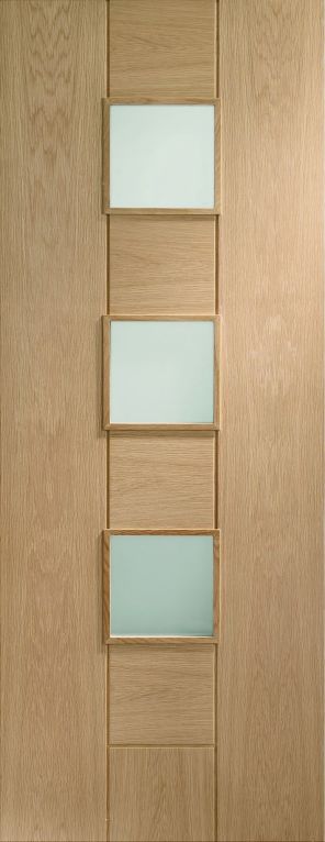Messina Oak Glazed Internal Door